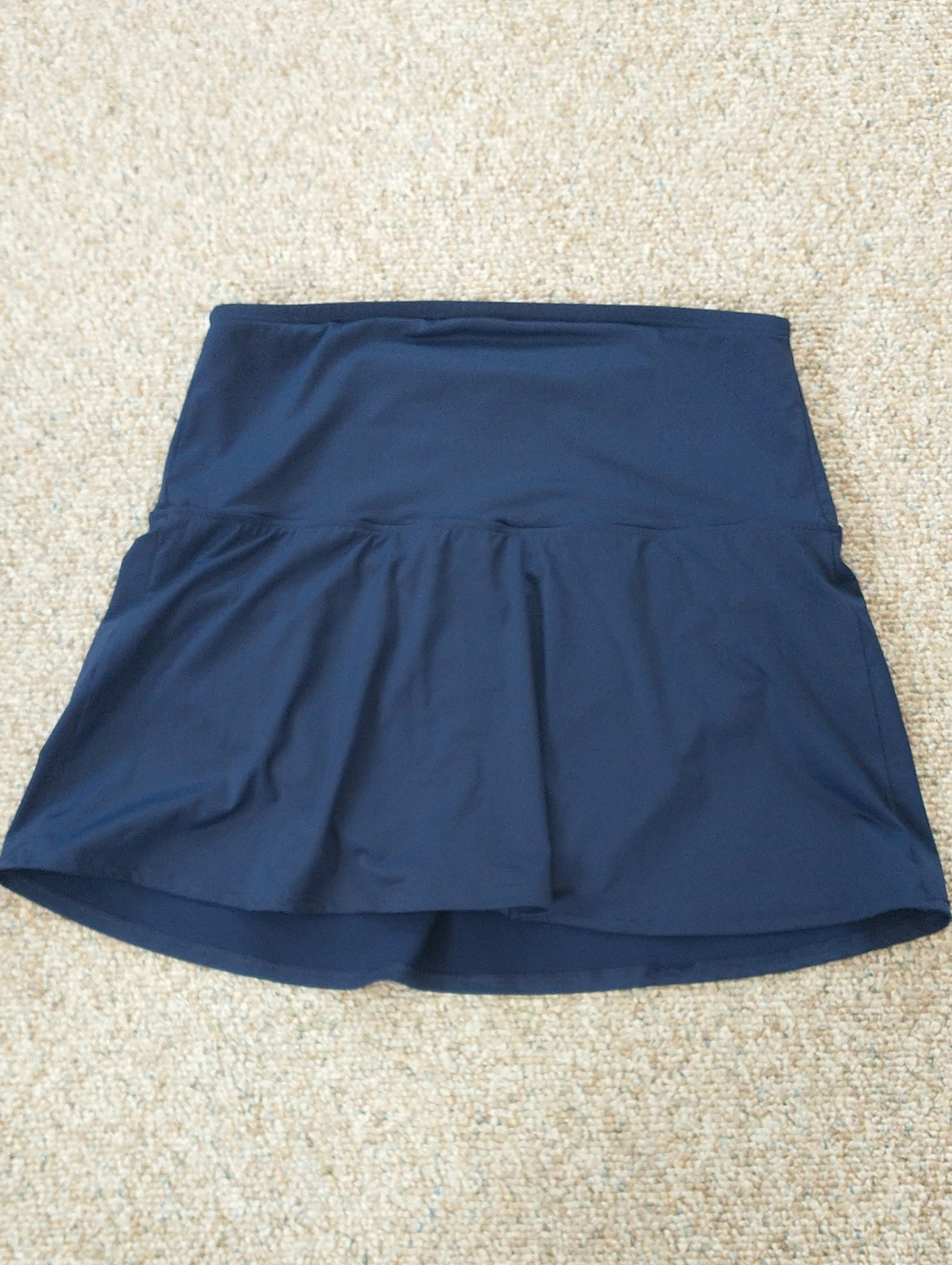 Lands' End Tummy Control  High-Waisted Swim Skirt/Skort 18W